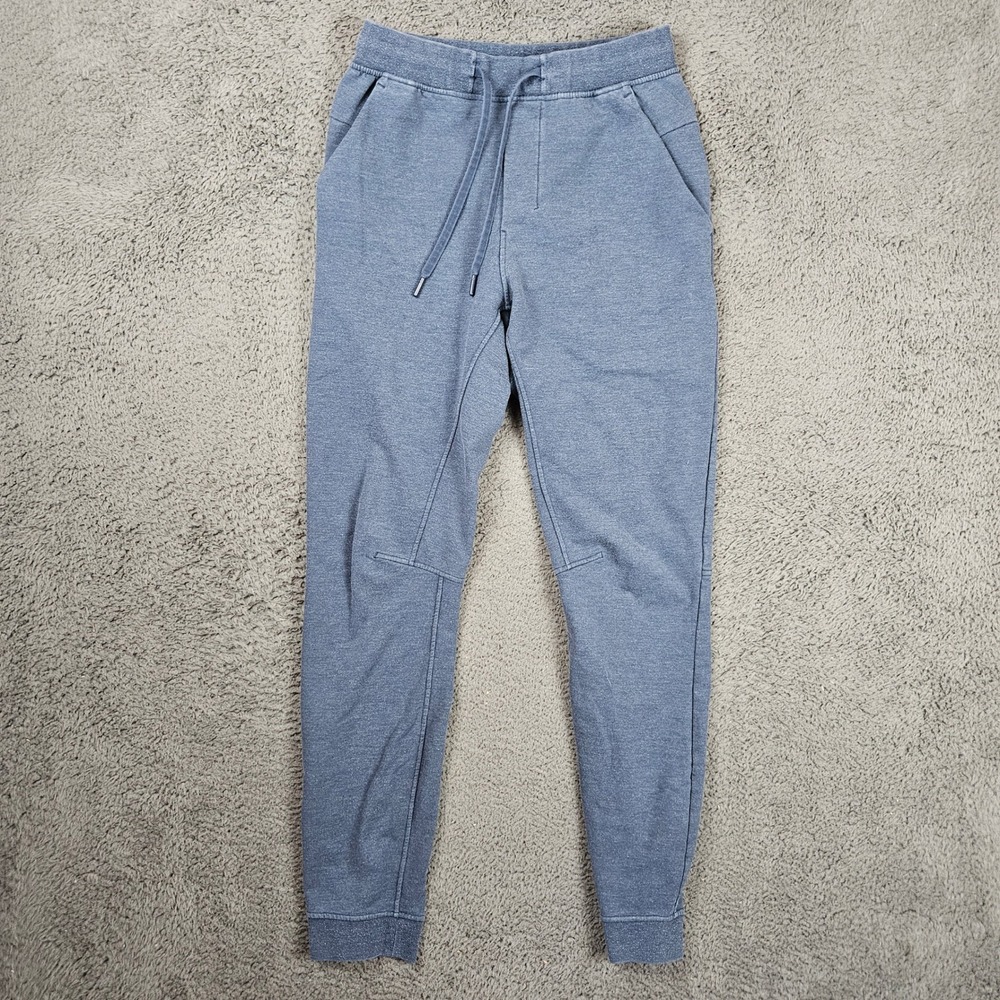 Lululemon‎ Mens City Sweat Jogger Tall Small Heathered Iron Blue LM5534T